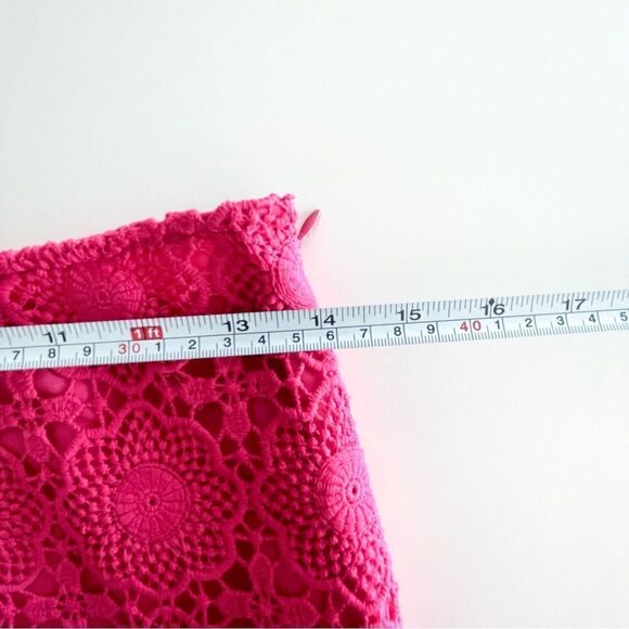 Kensie Lace Skirt Pink Side Zip Lined Women's S - Picture 7 of 9